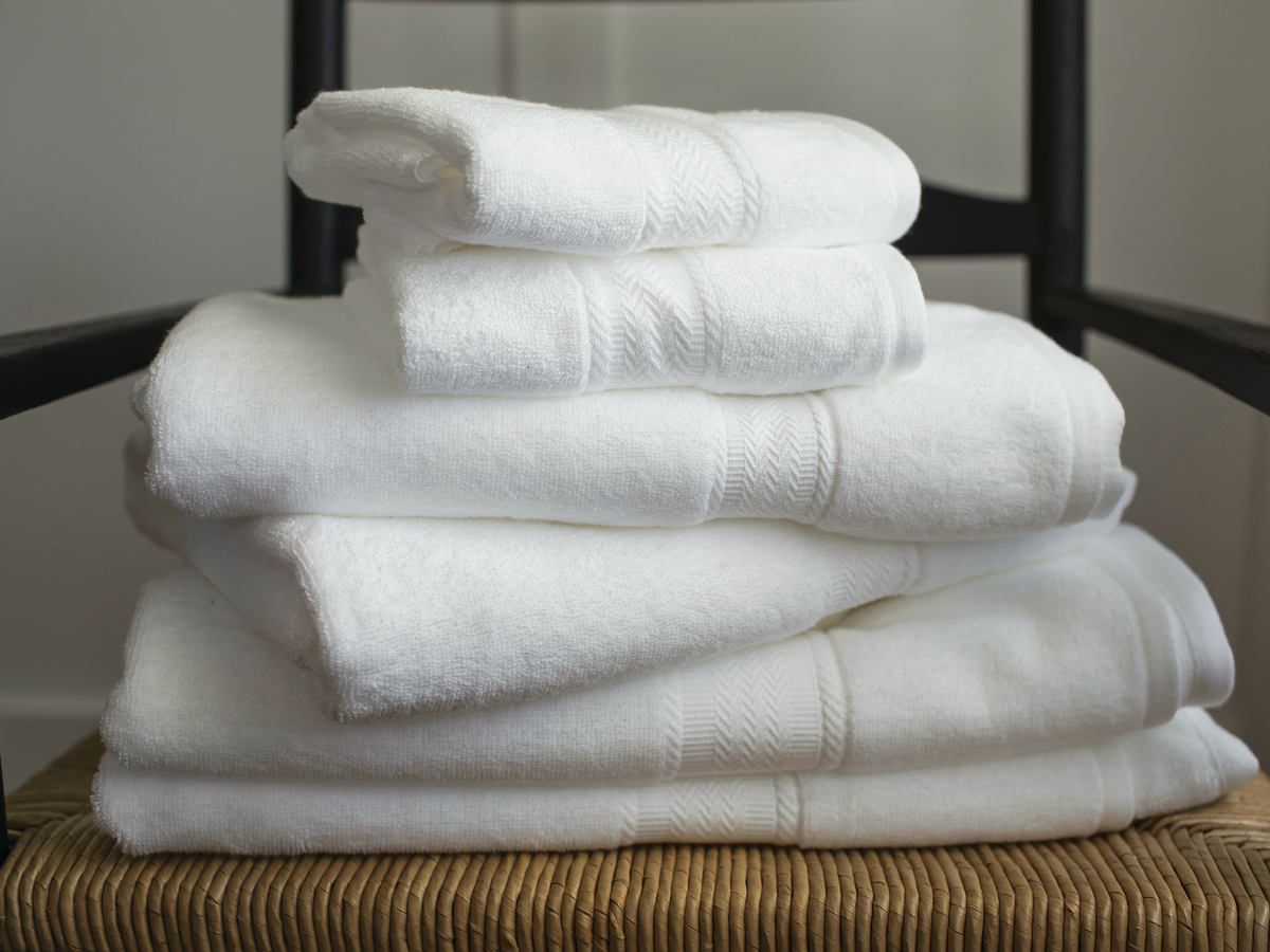 Cotton Bath Towel White