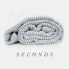 Seconds Ticking Stripe Blanket
