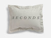 Seconds Ticking Stripe Standard Shams