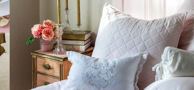 Victoria Magazine's Spring-Inspired Bed