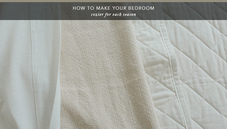 How To Make Your Bedroom Cozier For Each Season