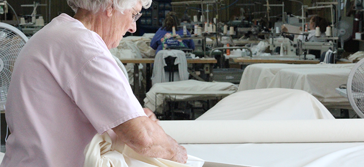 Behind the Seams - The Women Making Our Signature Sheets