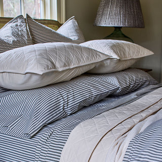 American Made Ticking Stripe Bedding