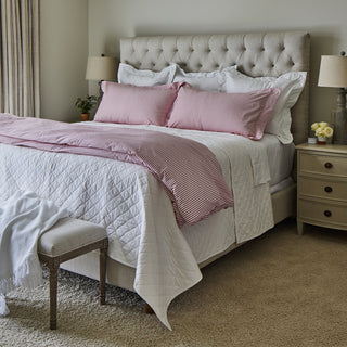 Ticking Stripe Duvet Cover and Shams Bundle