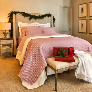 Ticking Stripe Classic Quilt