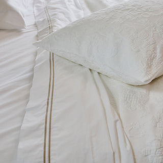 Ella Embroidered Flat Sheet