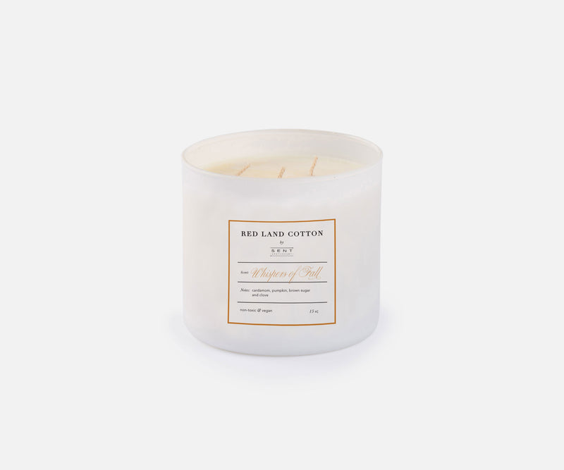 Red Land Cotton Harvest Candle