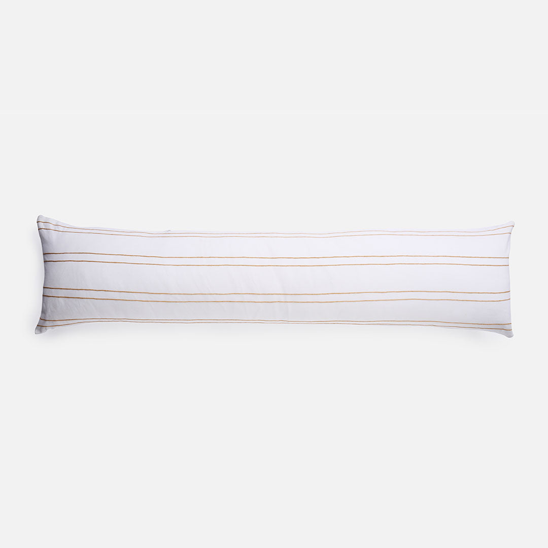 Harvest Gold Stripe Lumbar Pillow Sham - Last Chance & Final Sale!