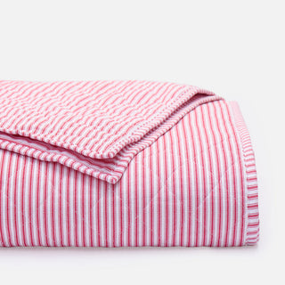 Ticking Stripe Classic Quilt