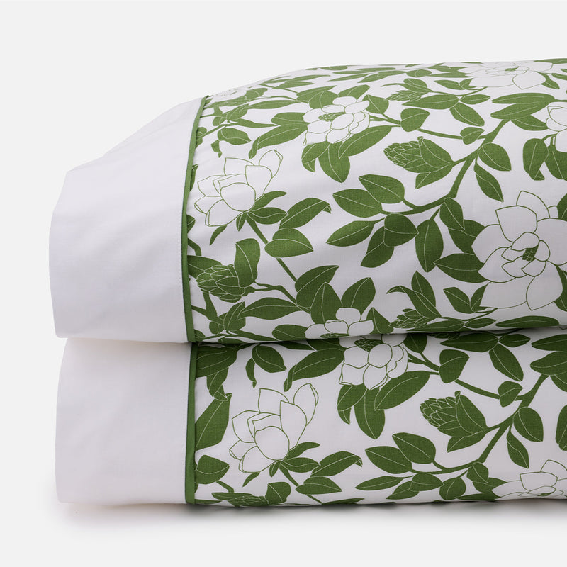 Magnolia Print Pillowcase Set