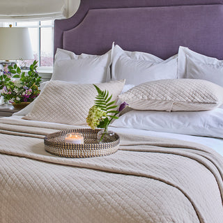 Diamond Matelassé Coverlet