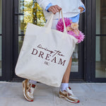 
  
    Red Land Cotton Tote Bag
  
