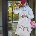 
  
    Red Land Cotton Tote Bag
  
