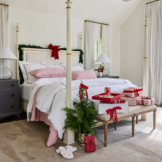 Ticking Stripe Quilt and Shams Bundle