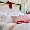 Ticking Stripe Quilted Pillow Sham