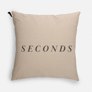 Seconds Sesame Ticking Stripe Pillow Sham with Zipper Closure