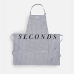 
  
    Seconds Ticking Stripe Apron
  
