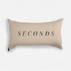 Seconds Sesame Ticking Stripe Pillow Sham with Zipper Closure