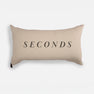 Seconds Sesame Ticking Stripe Pillow Sham with Zipper Closure