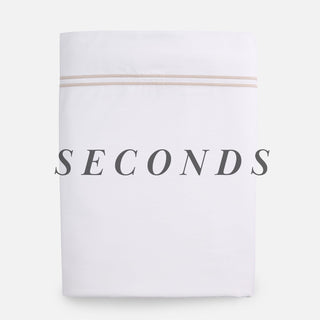 Seconds Ella Embroidered Flat Sheet