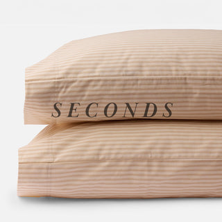 Seconds Ticking Stripe Pillowcase Sets