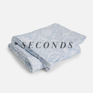 Seconds Powder Blue Matelasse Throw