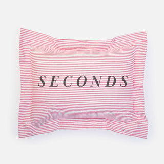 Seconds Ticking Stripe Pillow Shams