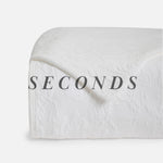 
  
    Seconds Classic White Matelasse Bedspread
  
