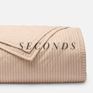Seconds Ticking Stripe Classic Quilt