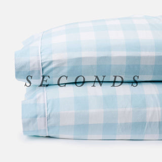 Seconds Statement Gingham Pillowcase Sets