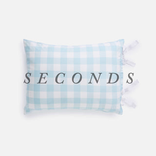 Seconds Statement Gingham Pillow Sham