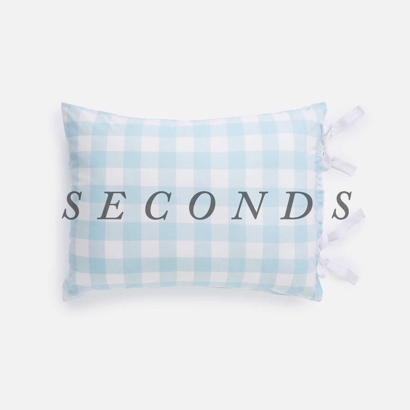 Seconds Statement Gingham Pillow Sham