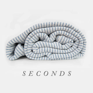 Seconds Ticking Stripe Blanket