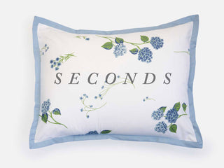 Seconds Hydrangea Print Standard Sham