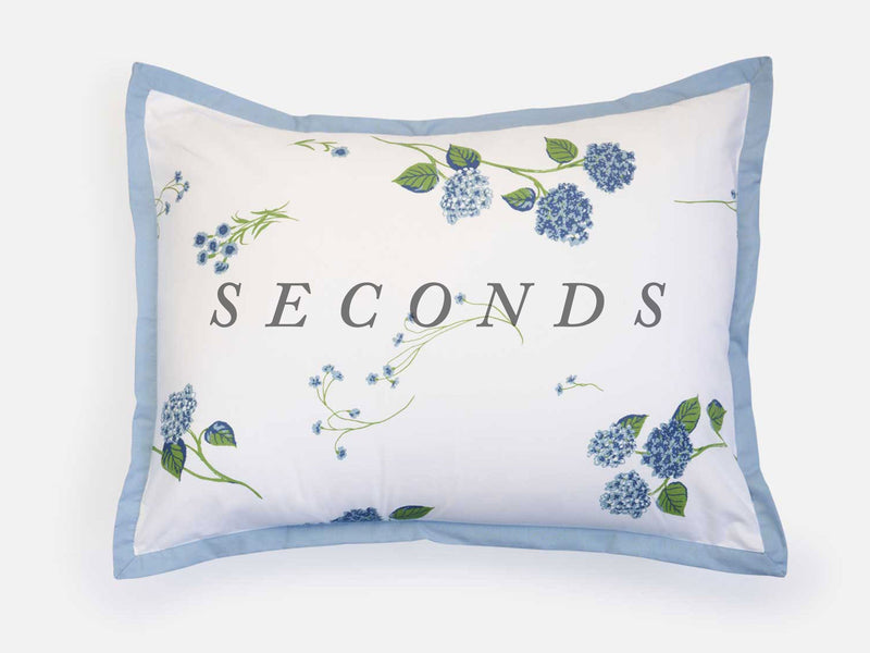 Seconds Hydrangea Print Standard Sham