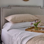 
  
    Ticking Stripe Quilted Pillow Sham
  
