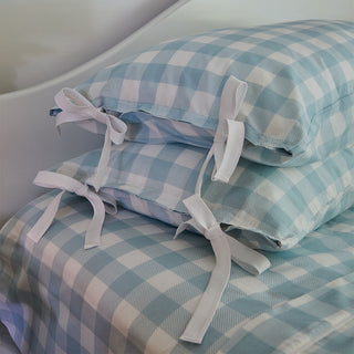 Statement Gingham King Sham  - Last Chance & Final Sale!