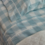 
  
    Seconds Statement Gingham Single Flat Sheet
  
