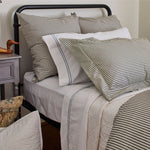 
  
    Ticking Stripe Pillow Sham with Zipper Closure
  
