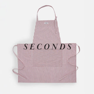 Seconds Ticking Stripe Apron
