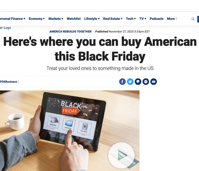 Here's Where You Can Buy American This Black Friday