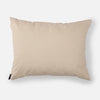 Sesame Ticking Stripe Pillow Sham with Zipper Closure