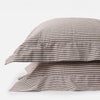 Ticking Stripe Pillow Sham with Zipper Closure