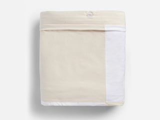 Natural & White Patchwork Duvet Covers