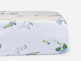 Hydrangea Print Fitted Sheet