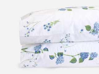 Hydrangea Print Pillowcase Set