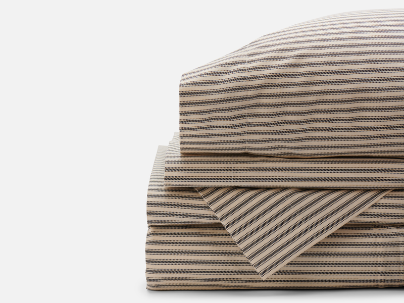 Ticking Stripe Sheet Set
