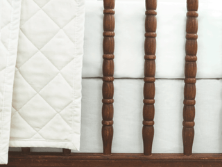 Classic Baby Bedding Bundle - White