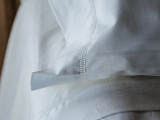 Hemstitched Pillowcase Sets - White