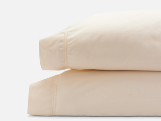 Hemstitched Pillowcase Sets - Natural